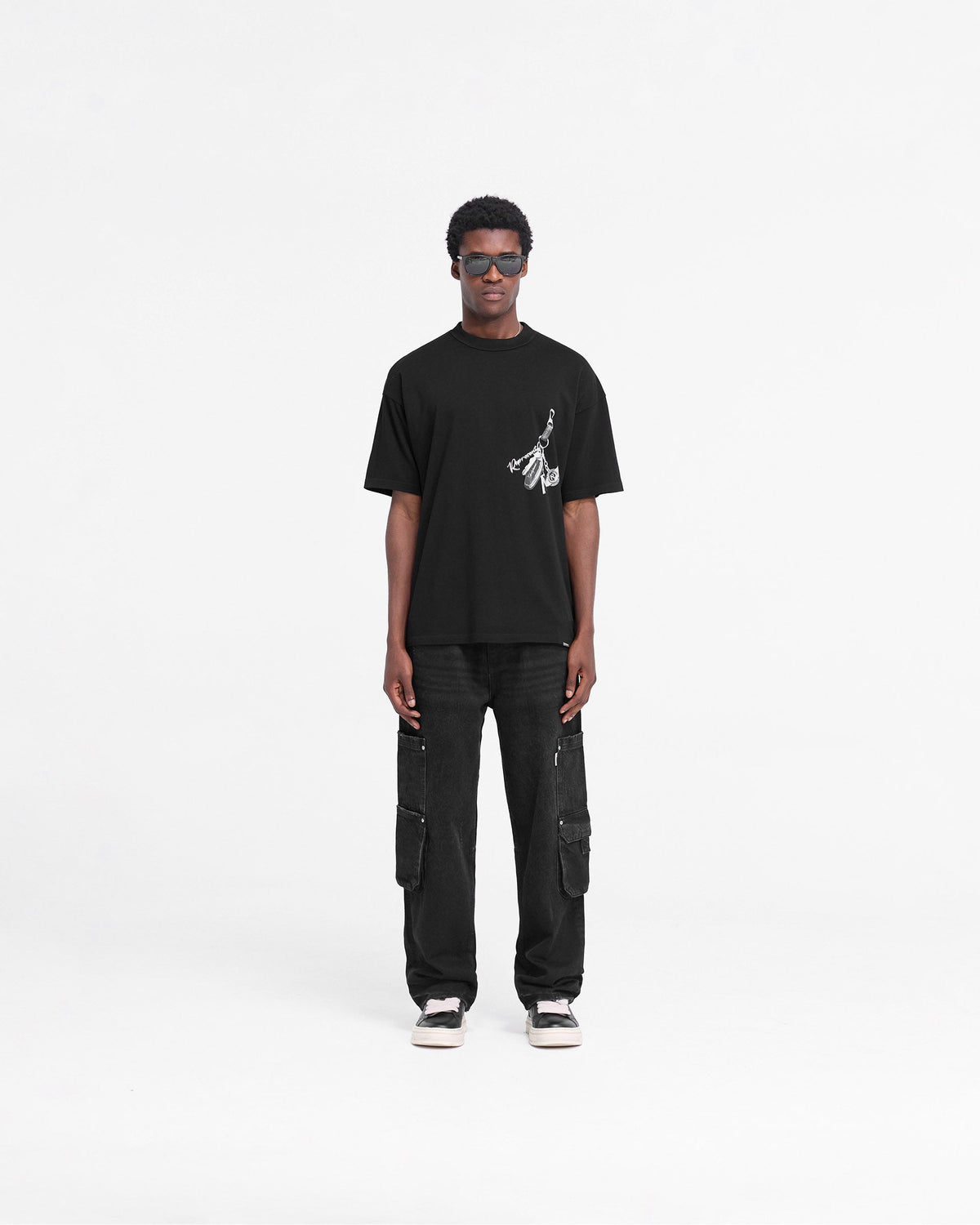 Keys To The Club T-Shirt - Jet Black