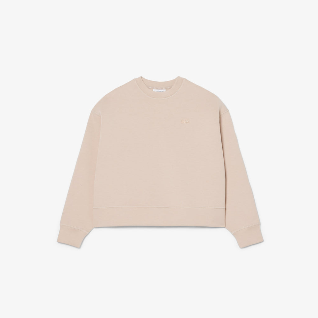 Lacoste Oversized Double Face Jersey Sweatshirt - view 5