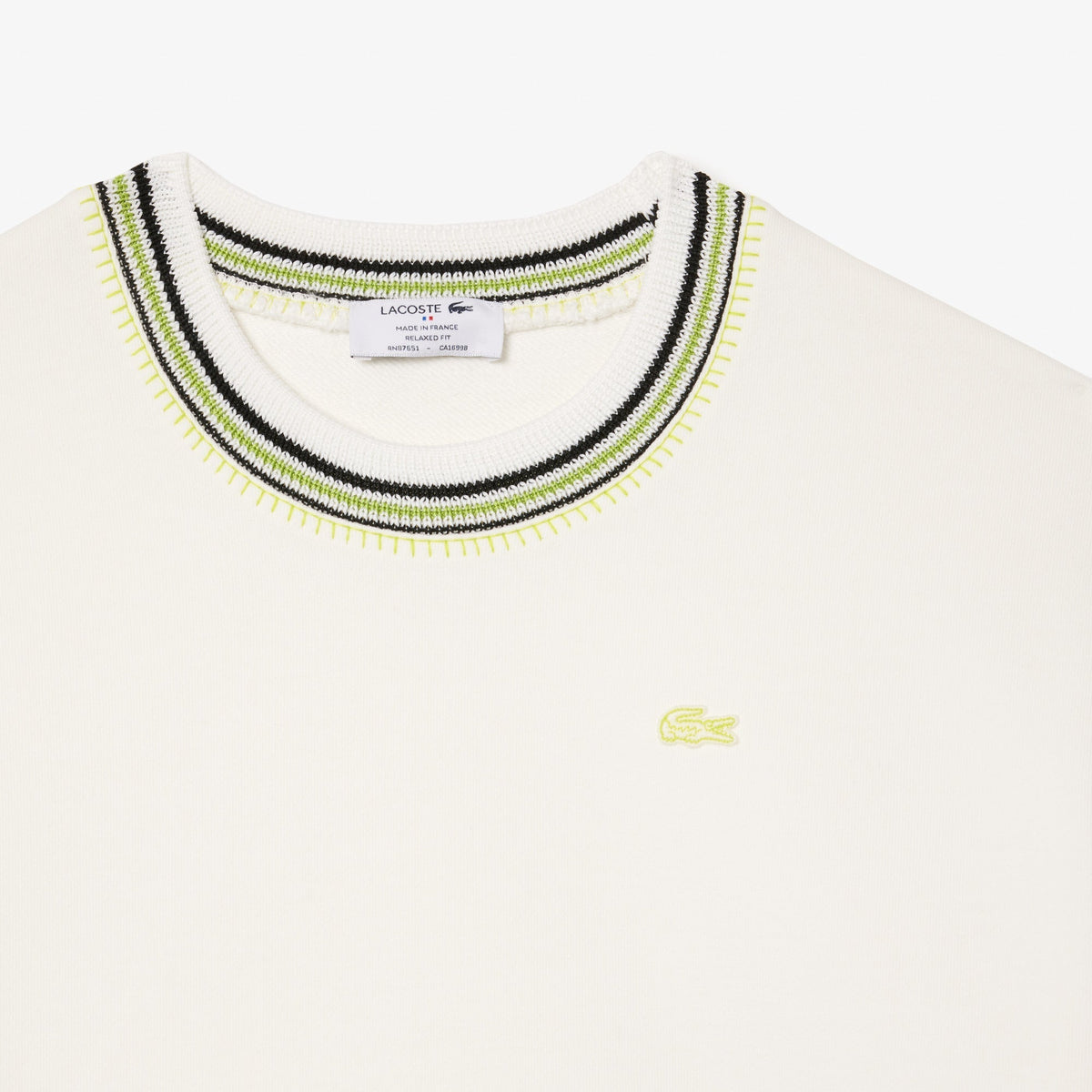 Lacoste French Made Fleece Sweatshirt - view 2