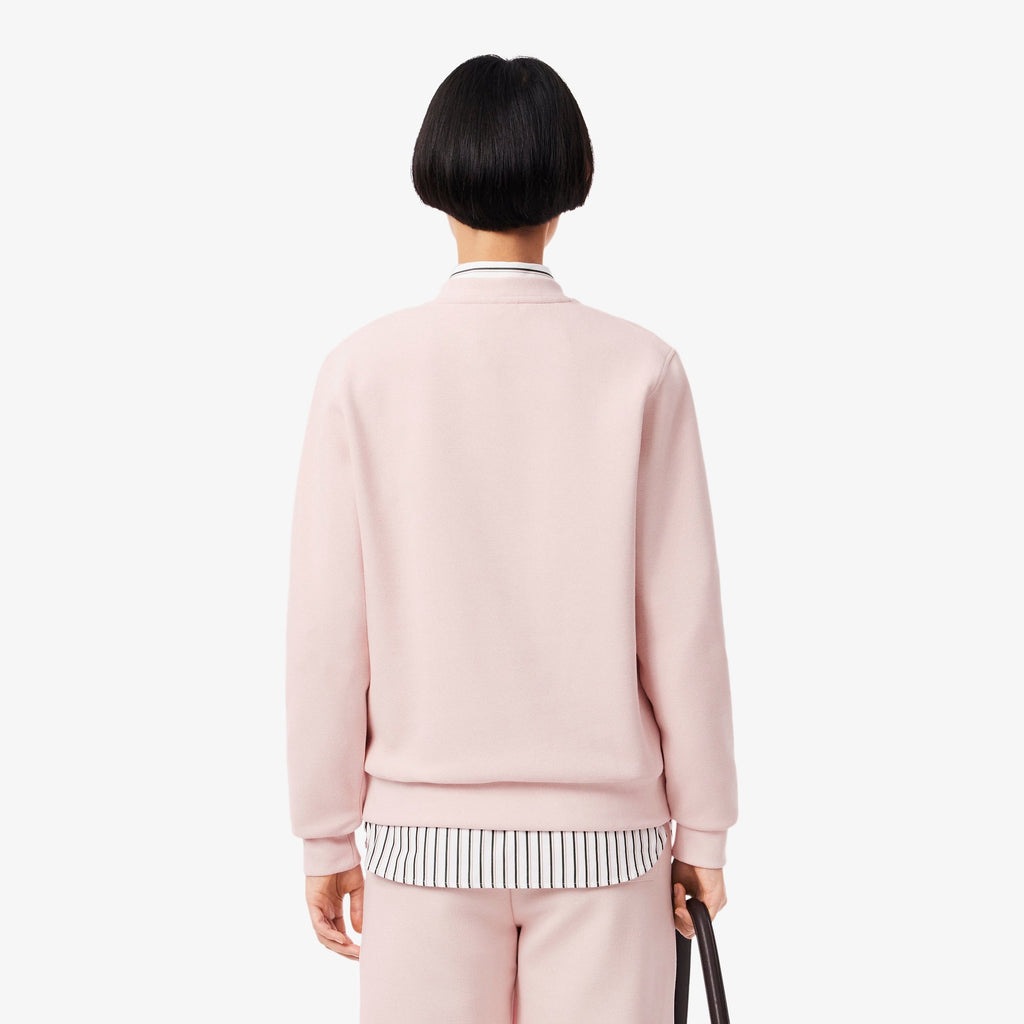 Lacoste Relaxed Fit Piqué Crew Neck Sweatshirt - view 4