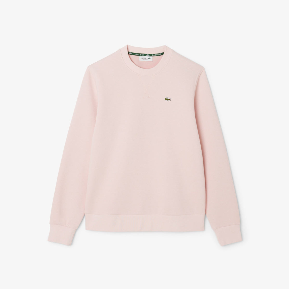 Lacoste Relaxed Fit Piqué Crew Neck Sweatshirt - view 5