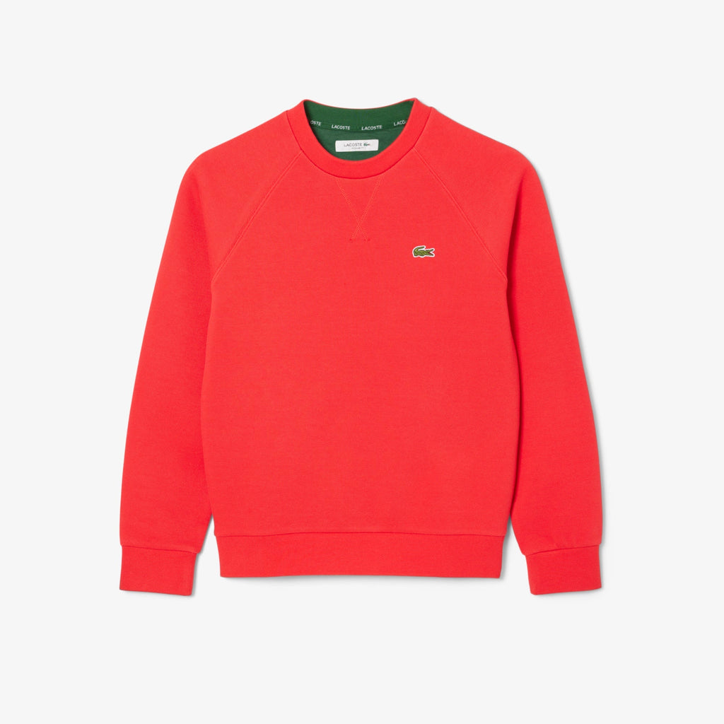 Lacoste Crew Neck Piqué Sweatshirt