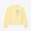 Lacoste Oversized Fit Pleated Print Sweatshirt