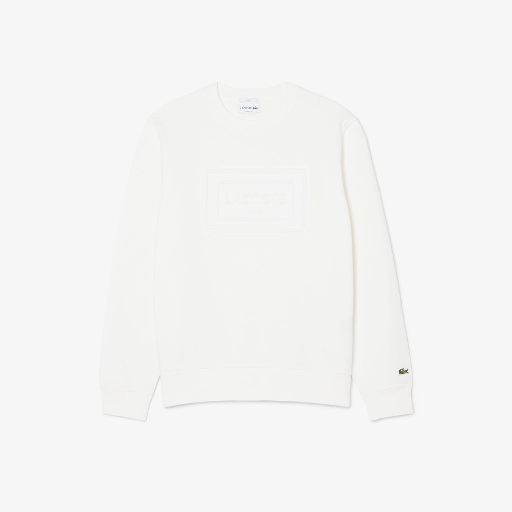 Lacoste Embossed Fleece Sweatshirt - view 5