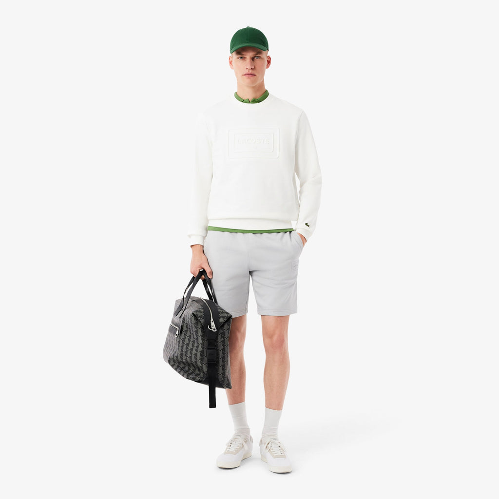 Lacoste Embossed Fleece Sweatshirt - view 4