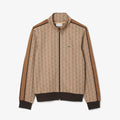 Lacoste Paris Zip-Up Jacquard Track Jacket