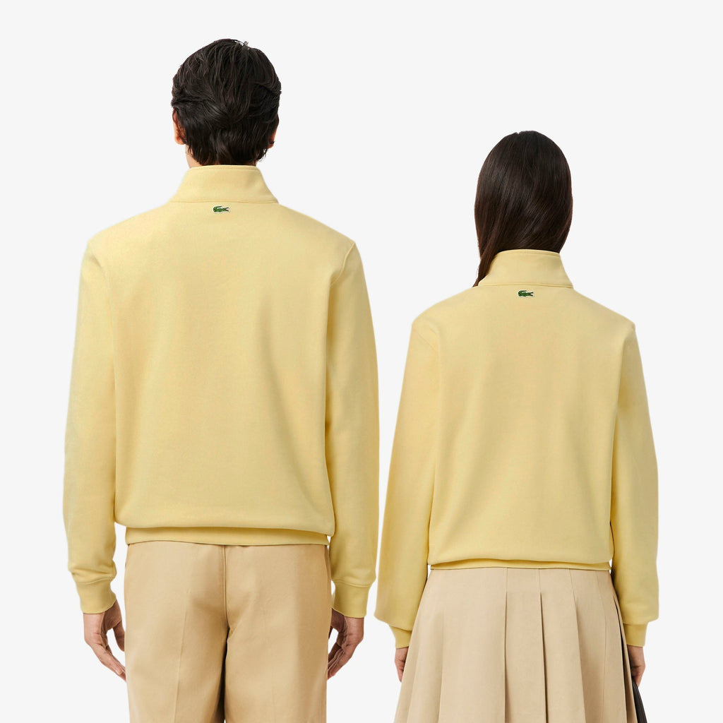 Lacoste High Neck Zip-Up Print Sweatshirt - view 4