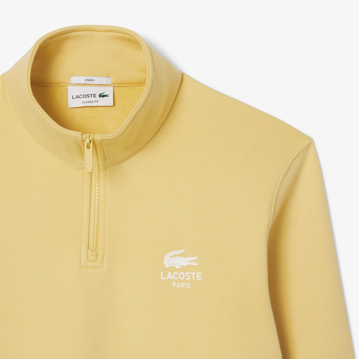 Lacoste High Neck Zip-Up Print Sweatshirt - view 6