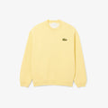 Lacoste Loose Fit Badge Accent Fleece Sweatshirt