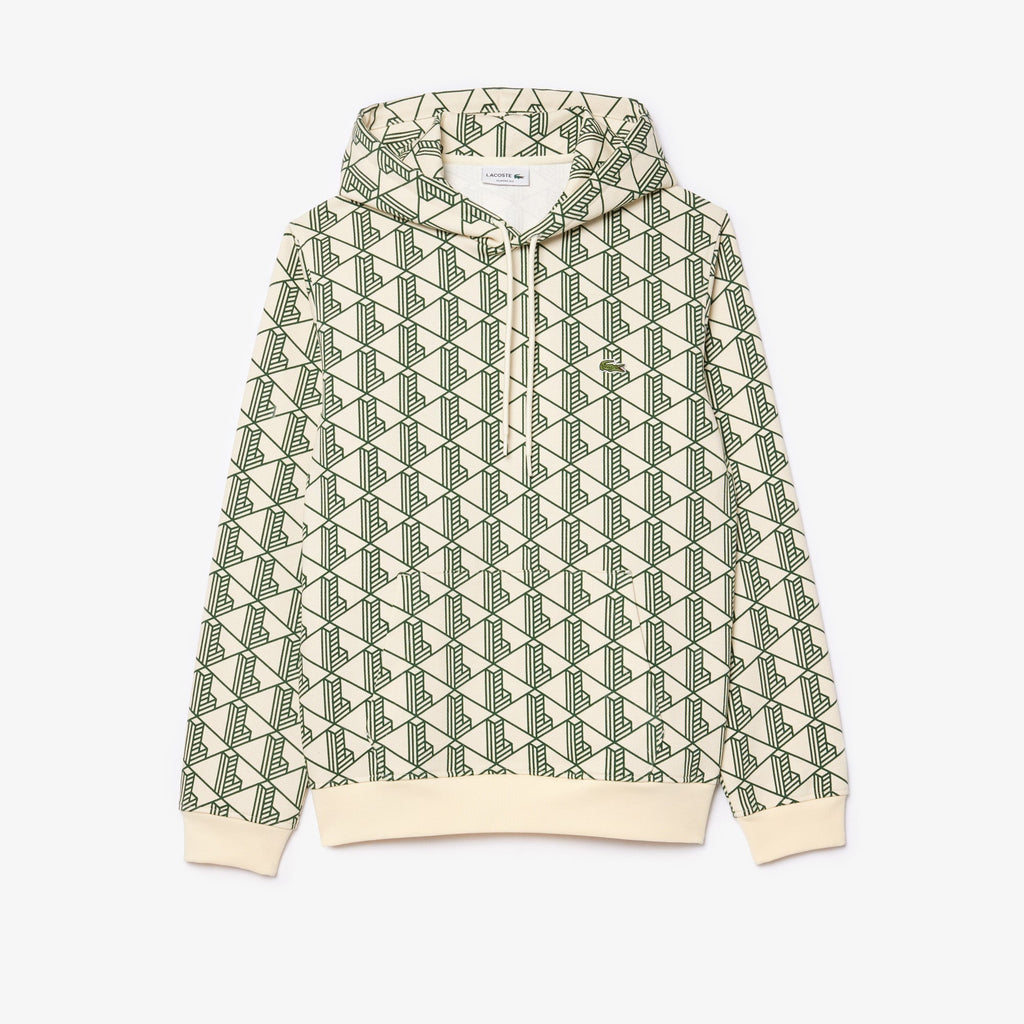 Lacoste Monogram Fleece Hoodie