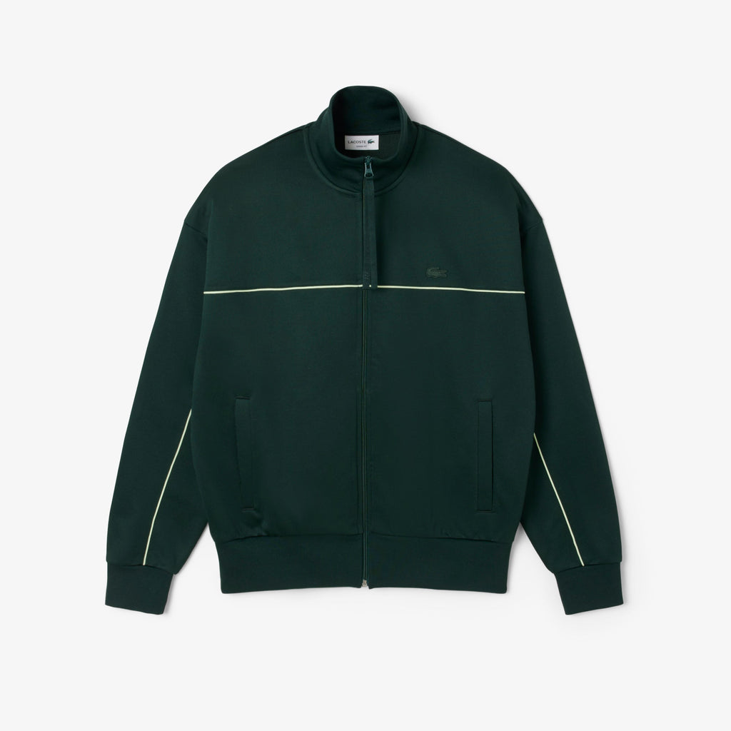 Lacoste Satin Effect Zipped Fleece Sweatshirt - view 2