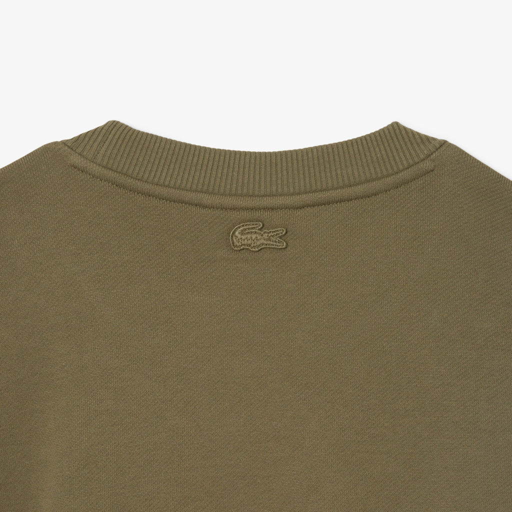 Lacoste Embroidered Motif Fleece Sweatshirt - view 7