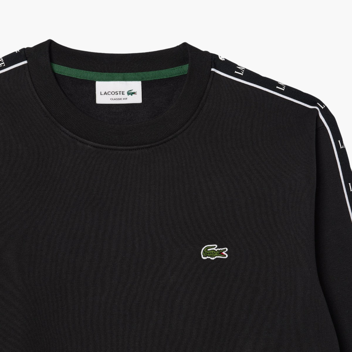 Graphic Jacquard Crew Neck Sweatshirt