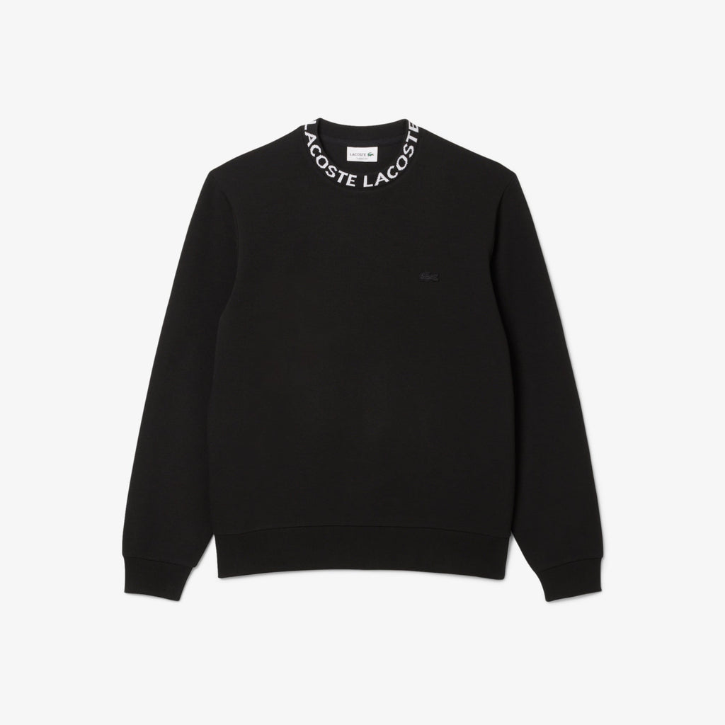 Lacoste Jacquard Branded Jersey Sweatshirt - view 5