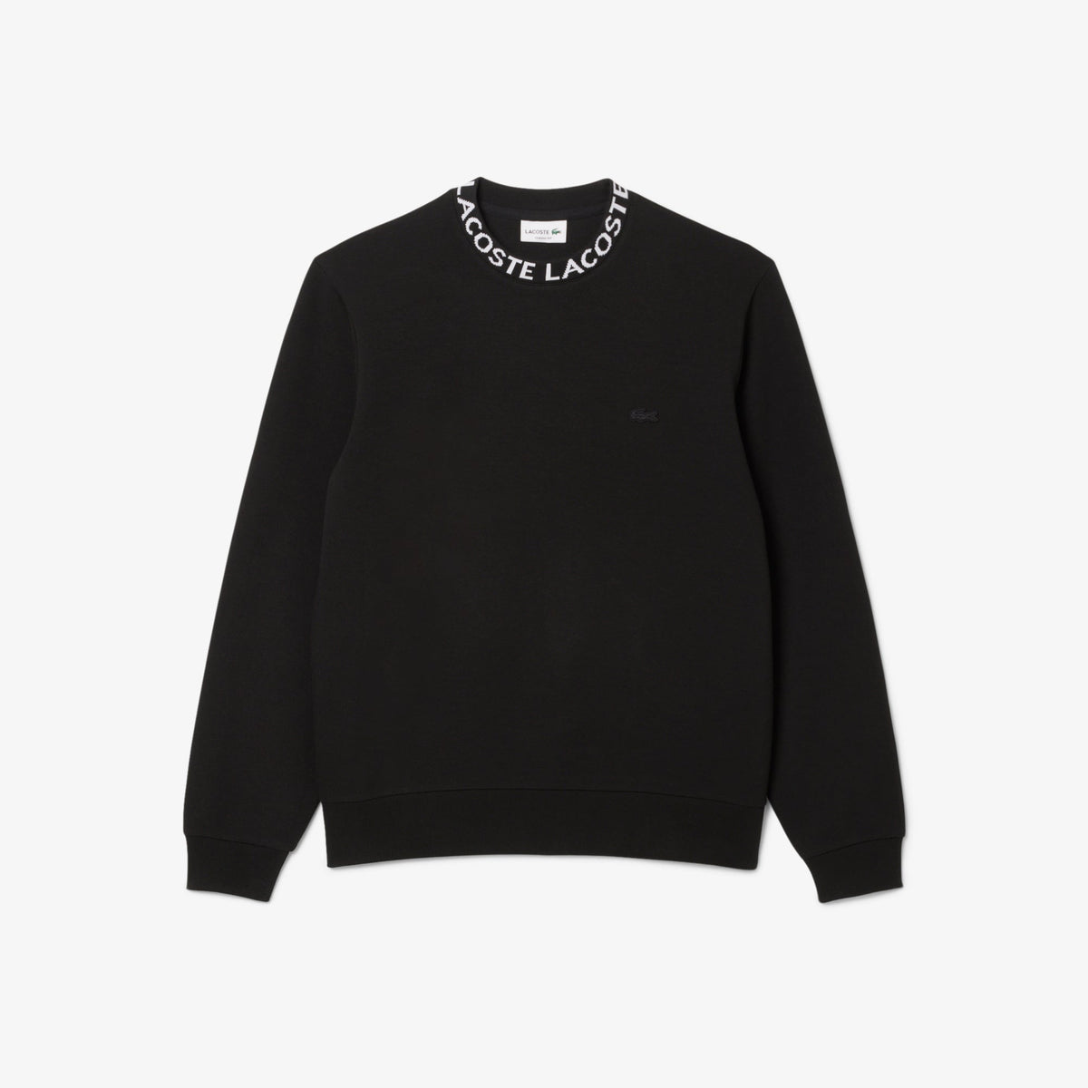 Lacoste Jacquard Branded Jersey Sweatshirt - view 5