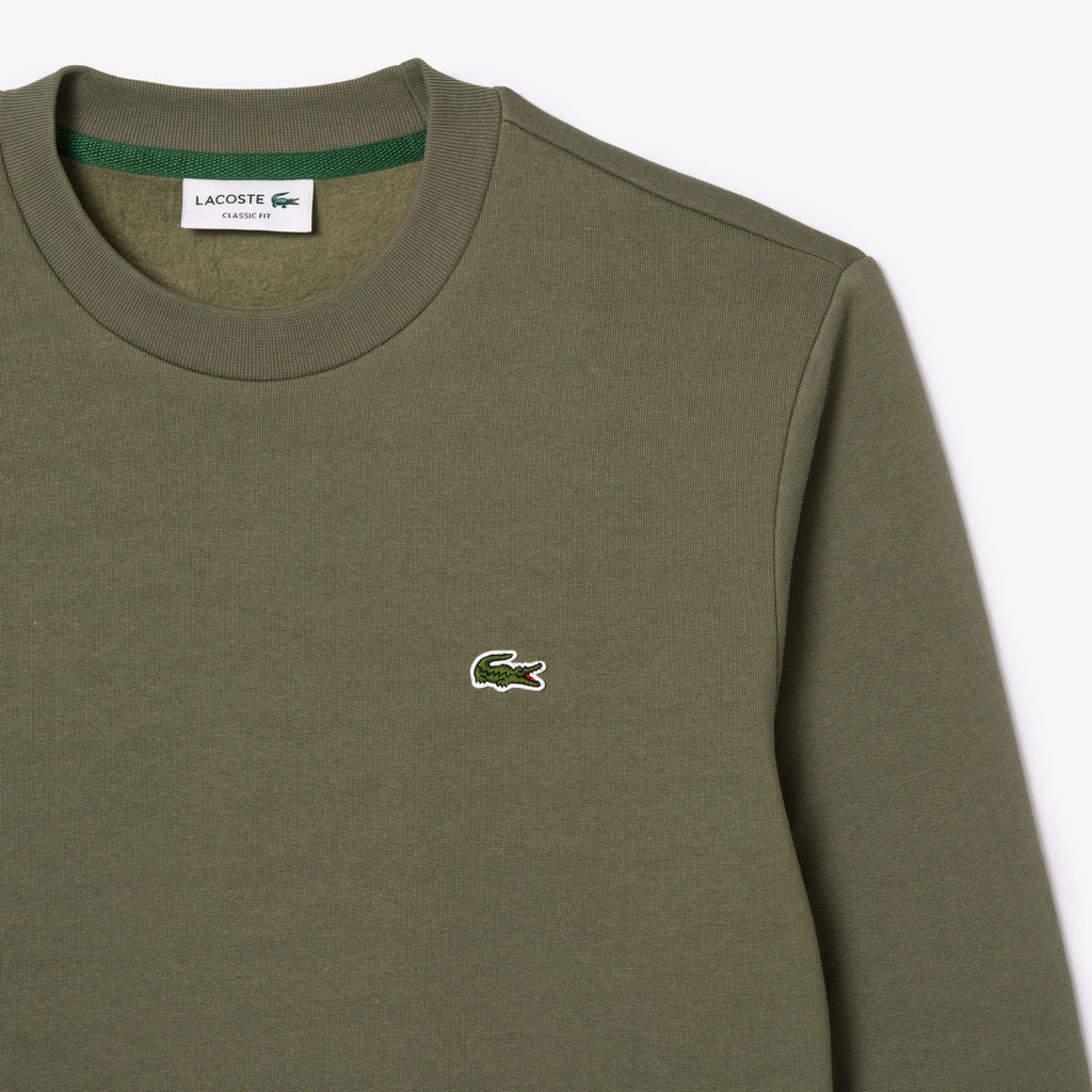 Lacoste Fleece Crew Neck Sweatshirt - view 2