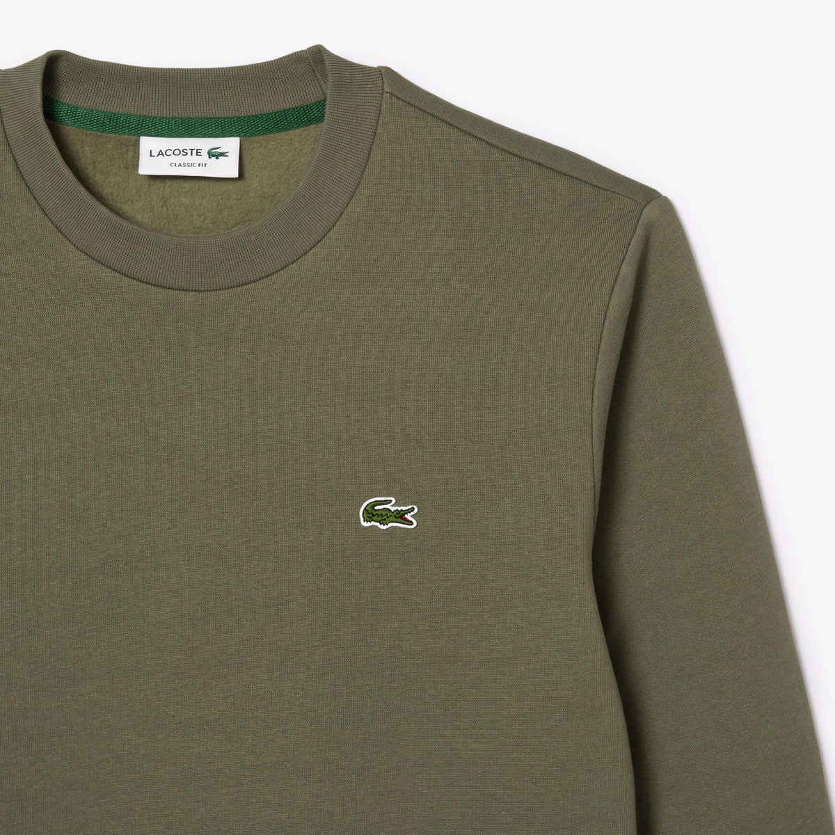 Lacoste Fleece Crew Neck Sweatshirt - view 2