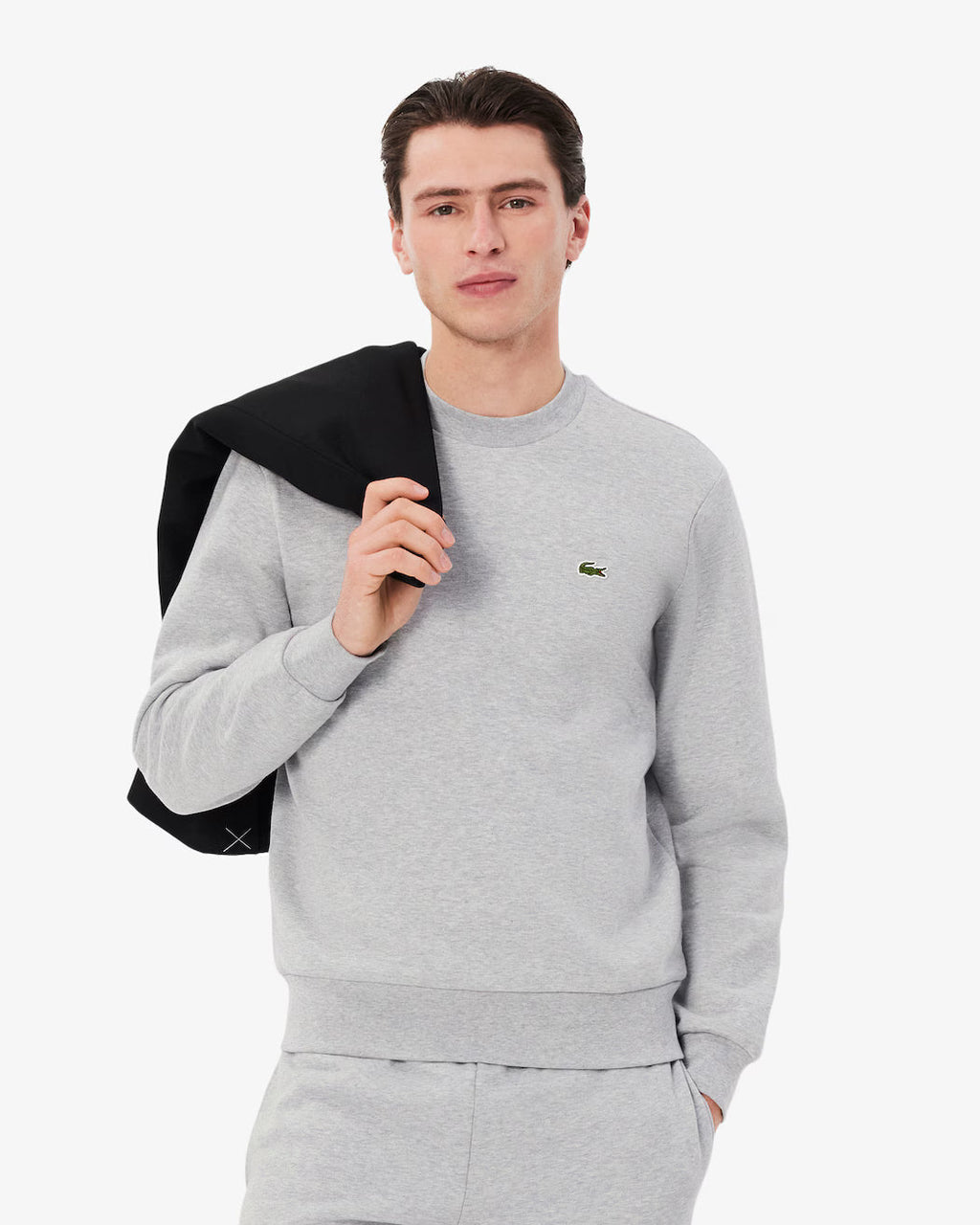 Lacoste Fleece Crew Neck Sweatshirt