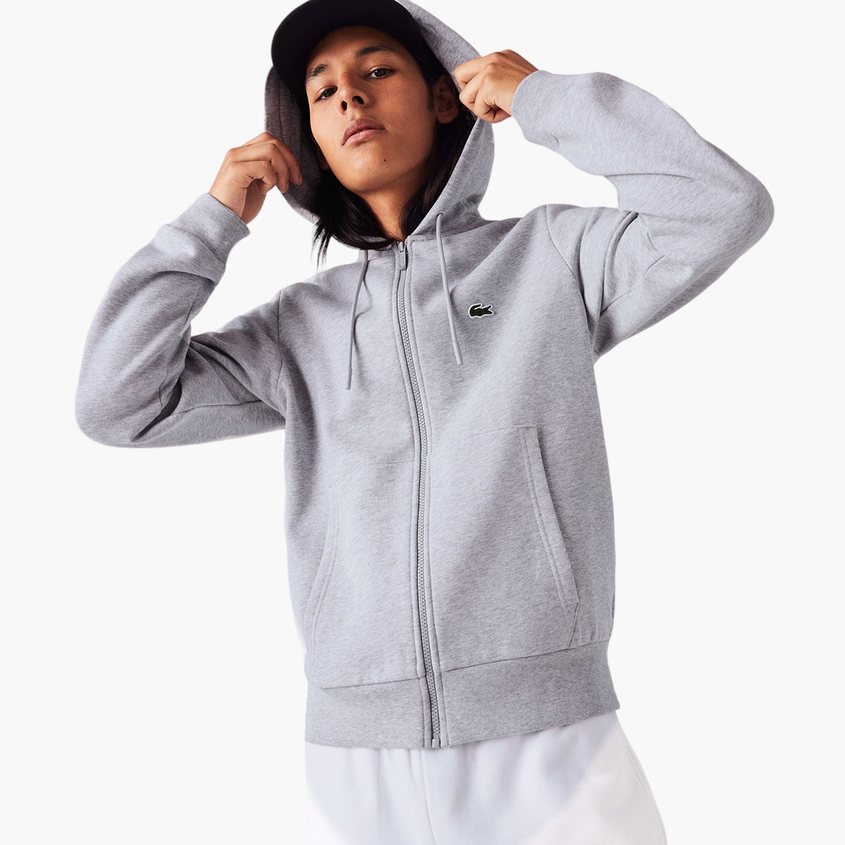 Kangaroo Pocket Fleece Zipped Sweatshirt