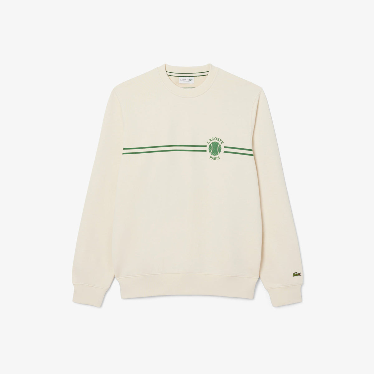 Lacoste Tennis Print Fleece Sweatshirt