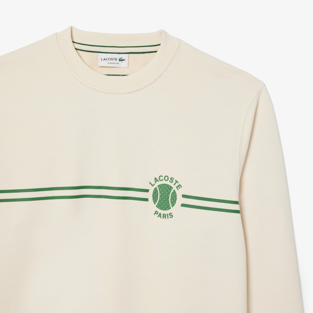 Lacoste Tennis Print Fleece Sweatshirt - view 2
