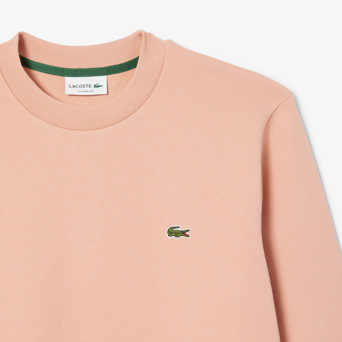 Lacoste Classic Fit Fleece Sweatshirt - view 2