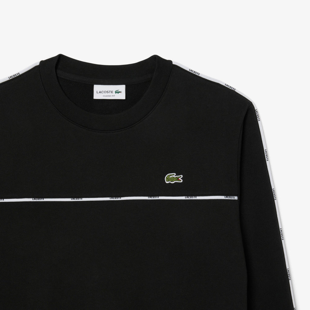 Lacoste Logo Trim Fleece Sweatshirt - view 6