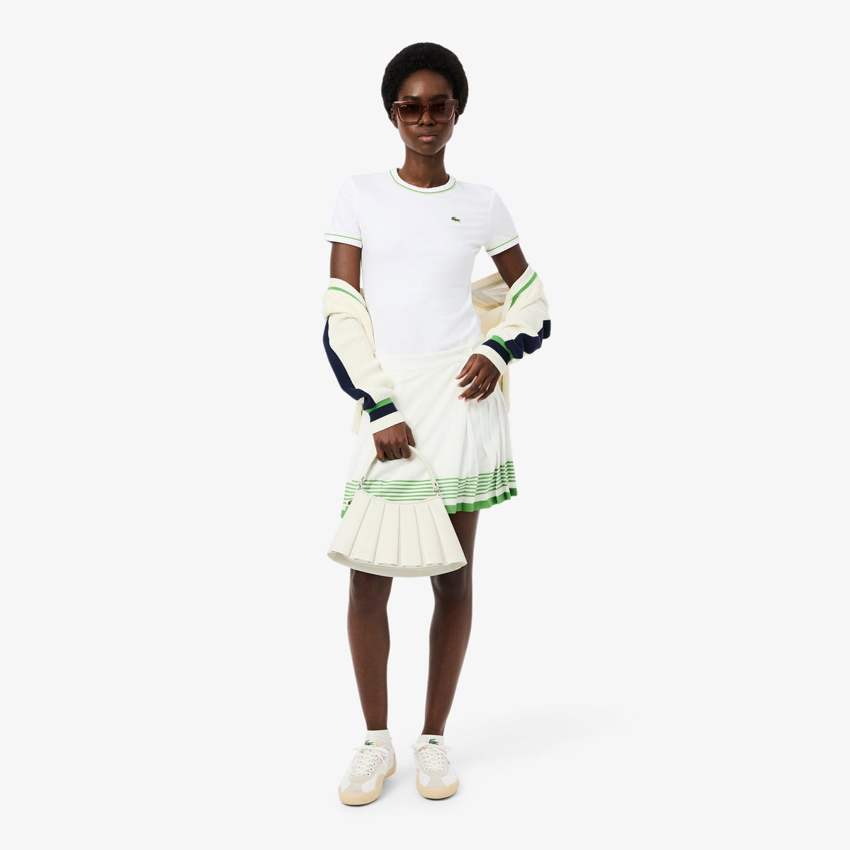Lacoste Contrast Trim Jersey T-shirt - view 2