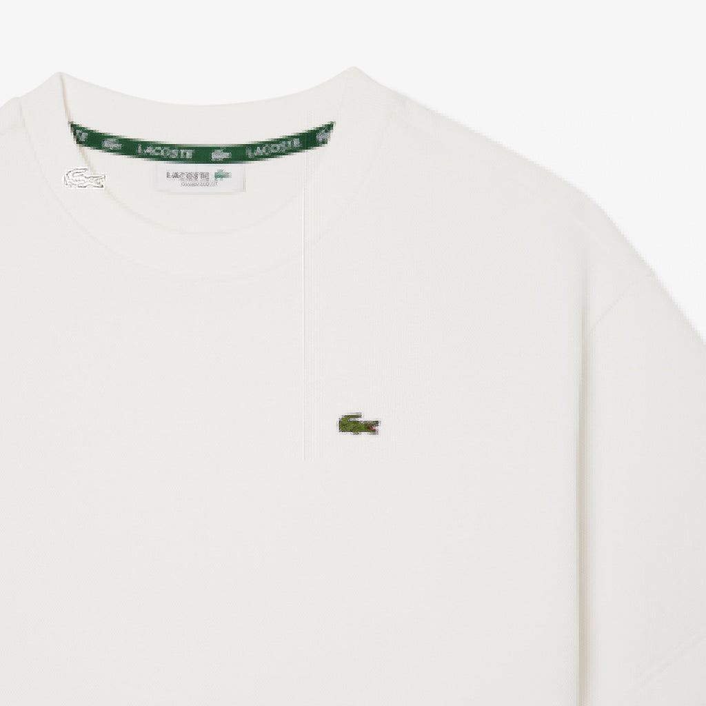 Lacoste Oversized Double Face Piqué T-shirt - view 6