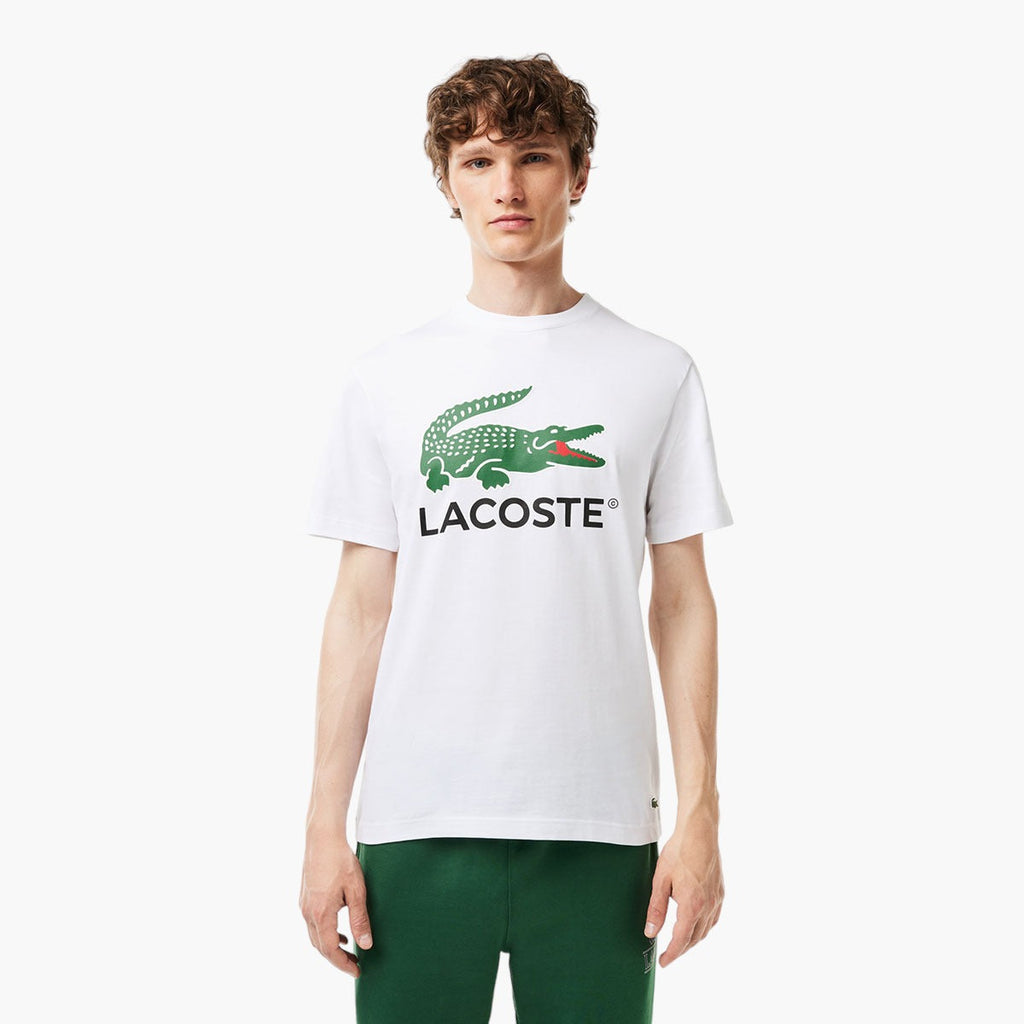 Cotton Jersey Signature Print T-Shirt