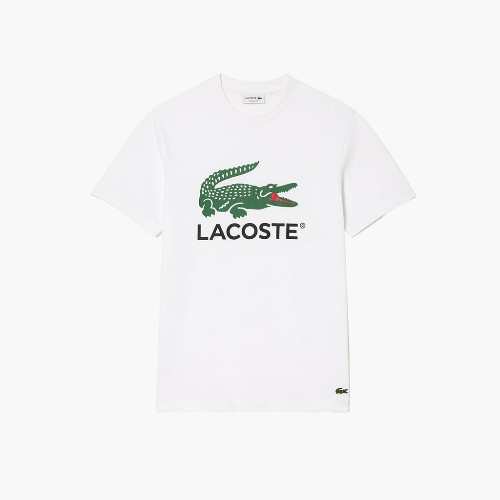 Cotton Jersey Signature Print T-Shirt