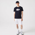 Crew Neck Crocodile Print Organic Cotton T-Shirt