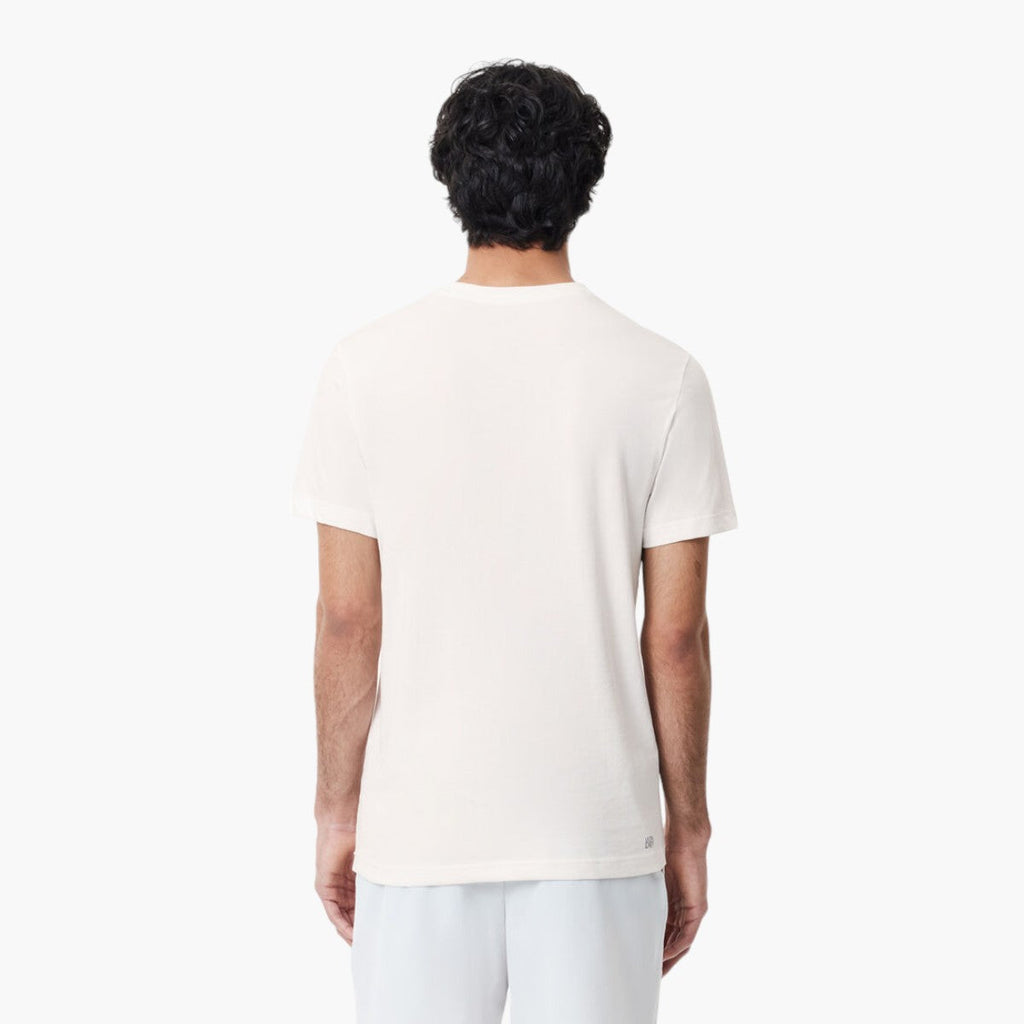 Crew Neck Crocodile Print Organic Cotton T-Shirt