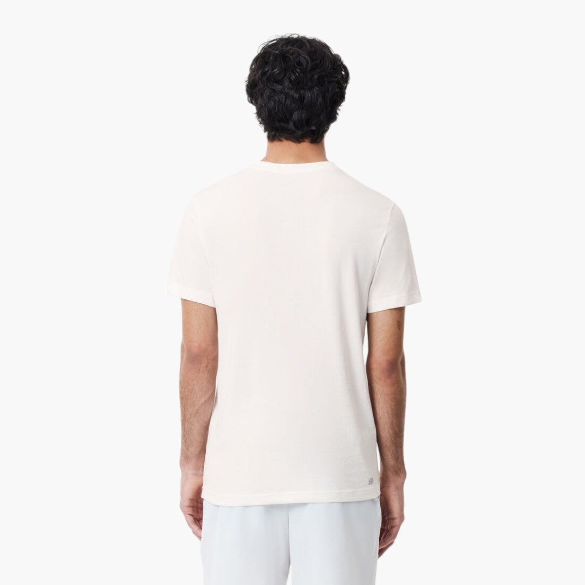 Crew Neck Crocodile Print Organic Cotton T-Shirt
