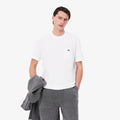 Lacoste Cotton T-shirt with Breast Pocket