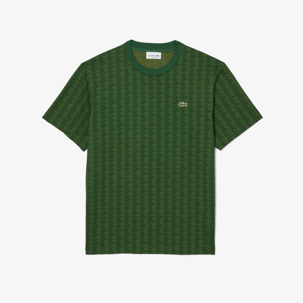 Lacoste Monogram Jersey T-shirt - view 5