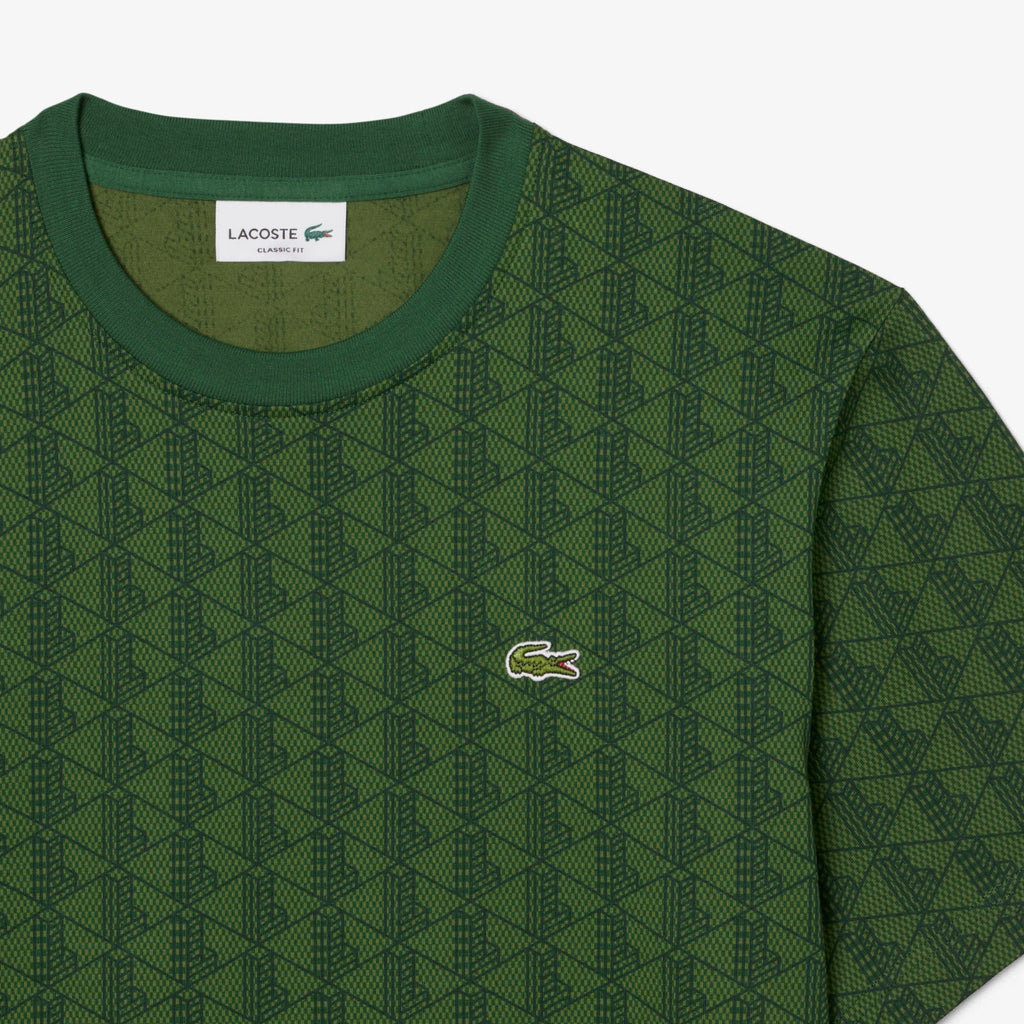 Lacoste Monogram Jersey T-shirt - view 6