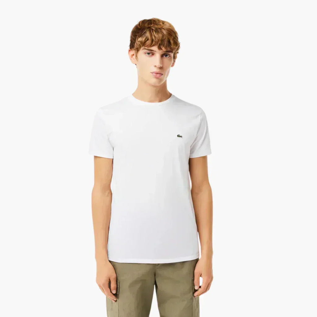 Crew Neck Pima Cotton Jersey T-Shirt