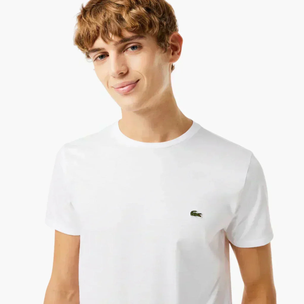 Crew Neck Pima Cotton Jersey T-Shirt