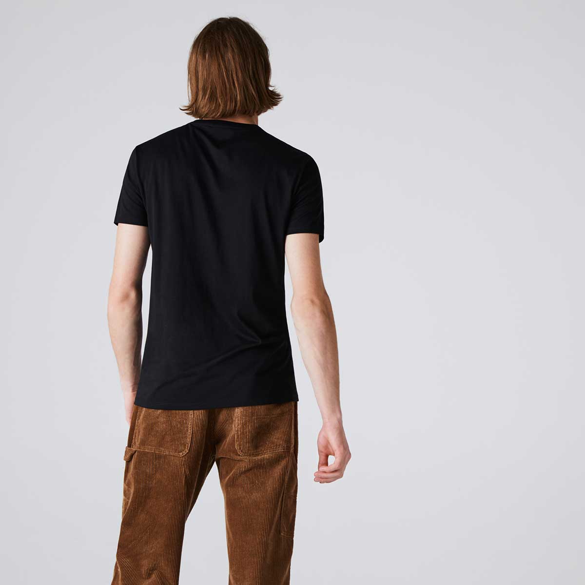 Crew Neck Pima Cotton Jersey T-Shirt