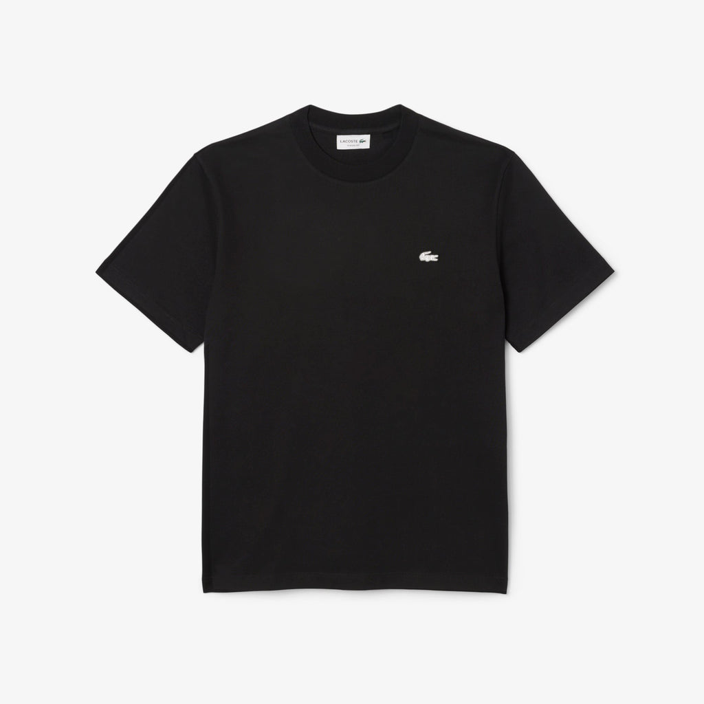 Lacoste Diamanté Crocodile Cotton T-shirt - view 5