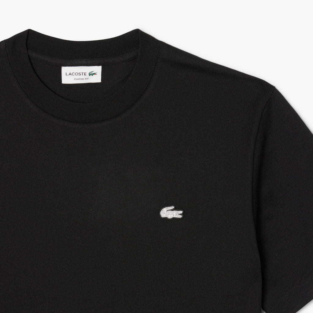 Lacoste Diamanté Crocodile Cotton T-shirt - view 6