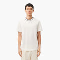 Pique Stripe Collar T-Shirt