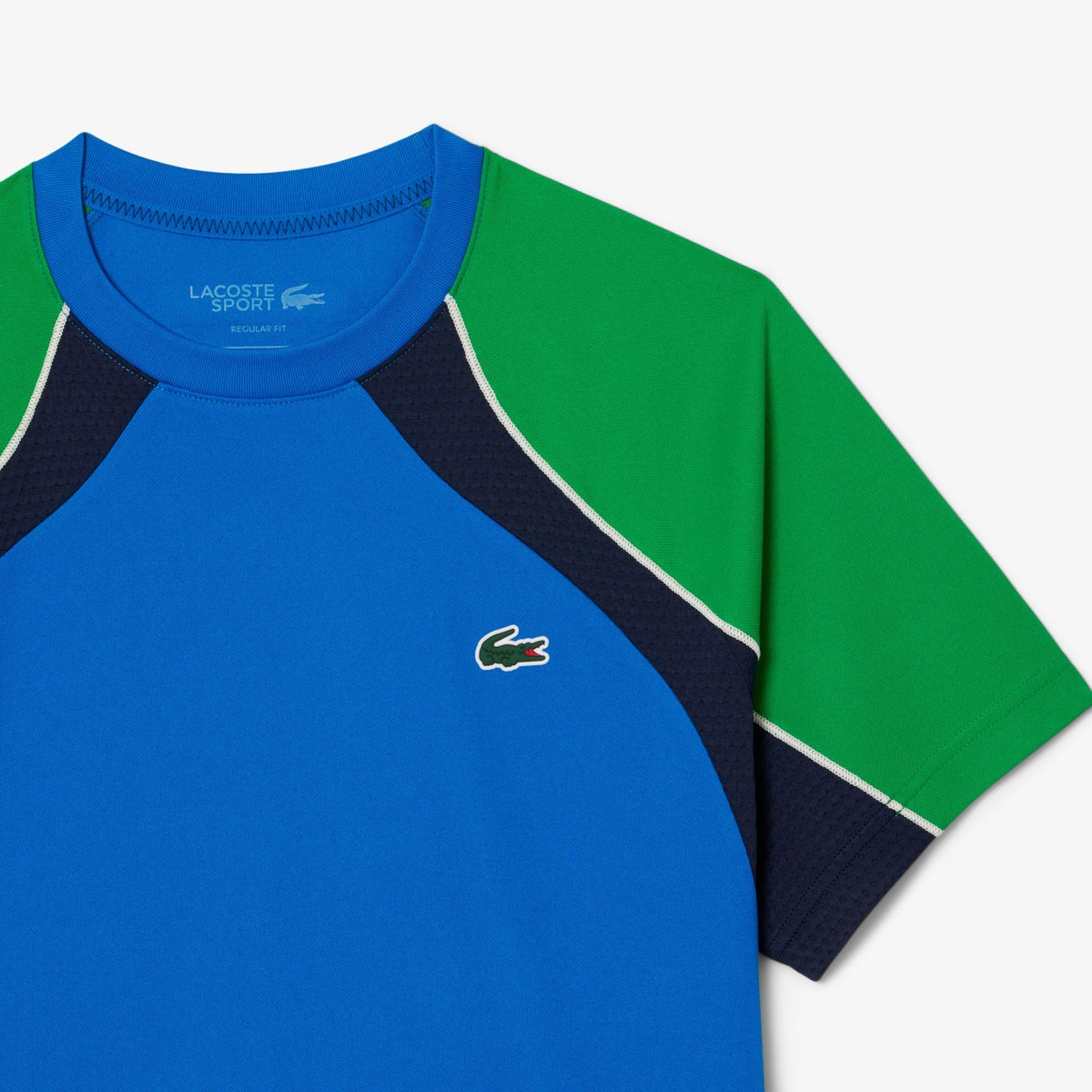 Lacoste Ultra Dry Colour-Block Tennis T-shirt - view 2