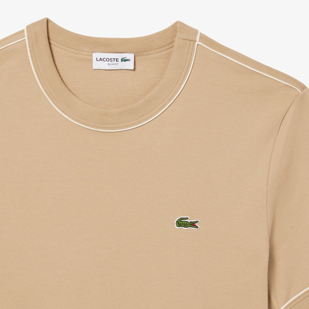 Lacoste Slim Fit Cotton Interlock T-shirt - view 2