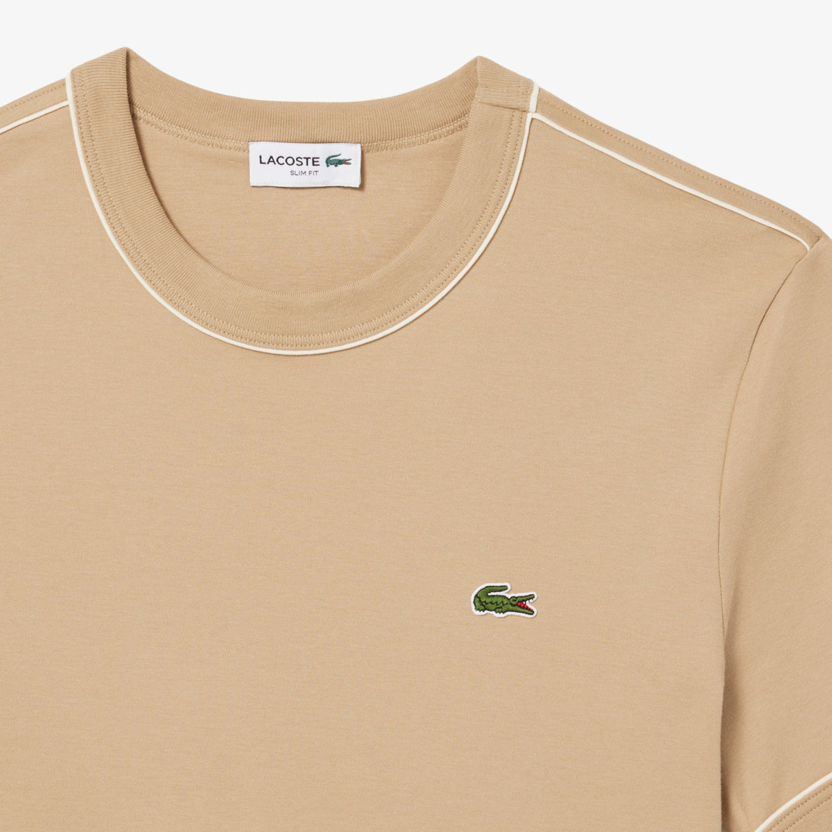 Lacoste Slim Fit Cotton Interlock T-shirt - view 2