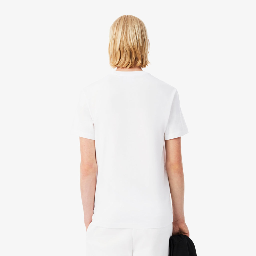 Lacoste Trim Cotton Jersey T-shirt - view 4