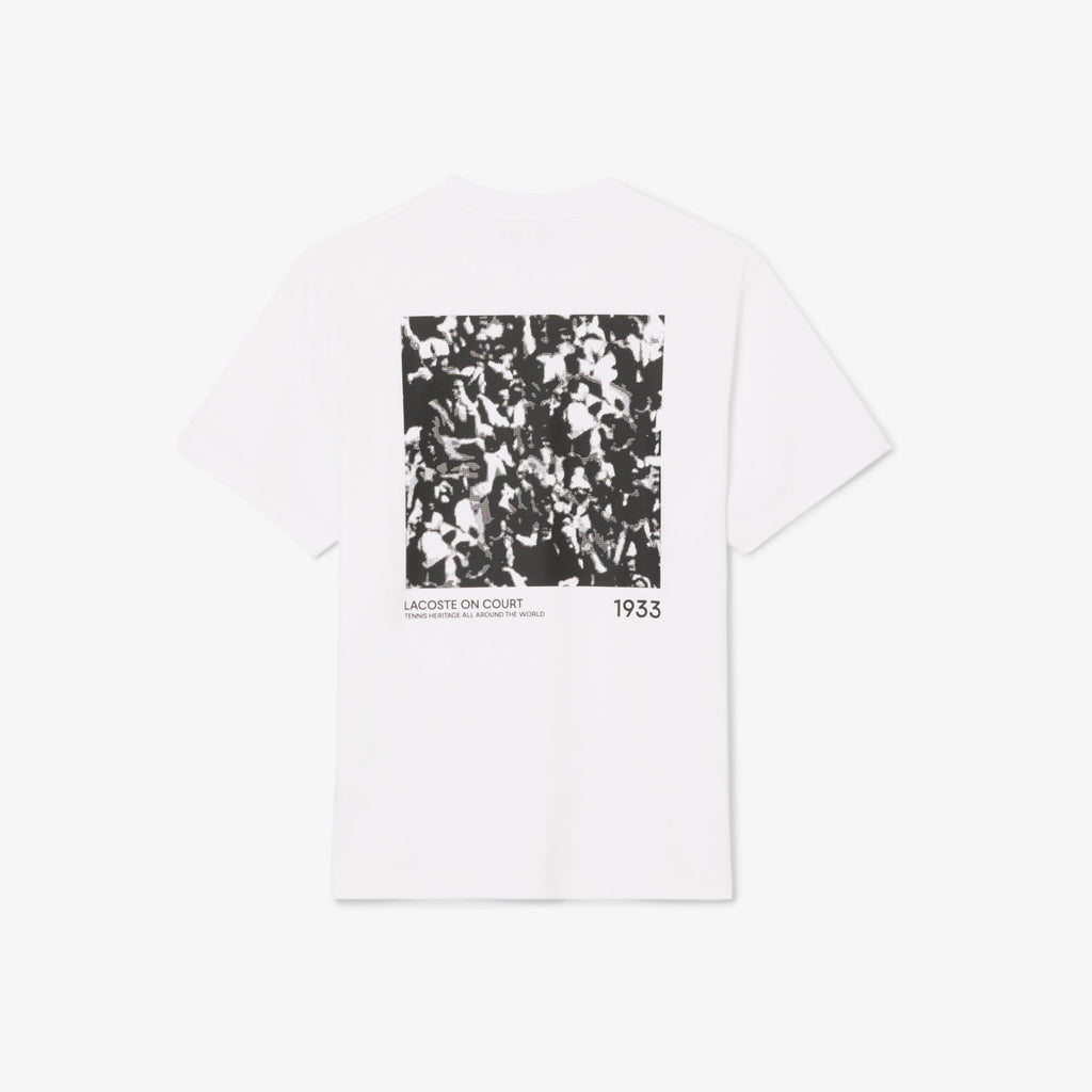 Lacoste Print Motif Jersey T-shirt - view 2