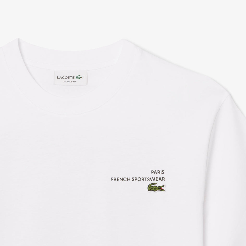 Lacoste Print Motif Jersey T-shirt - view 3