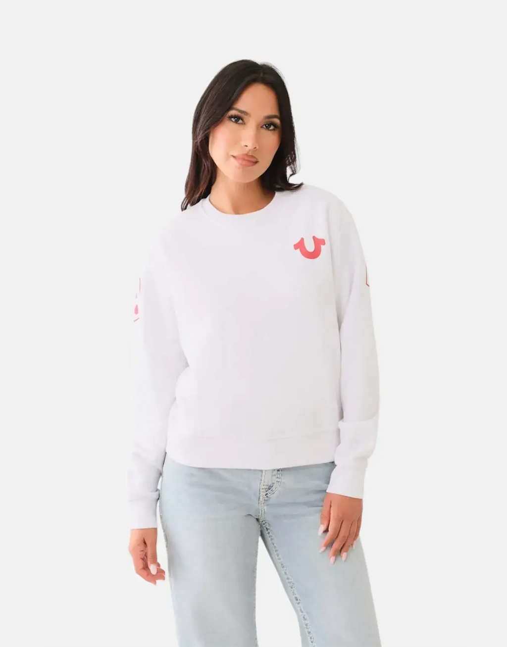 True Religion Anniversary White Sweatshirt